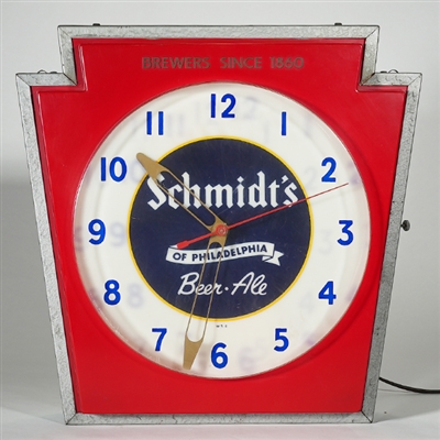 Schmidt Lighted Multi-Dimensional Clock 