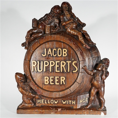Jacob Rupperts Beer Chalk Back Bar Sign RARE 