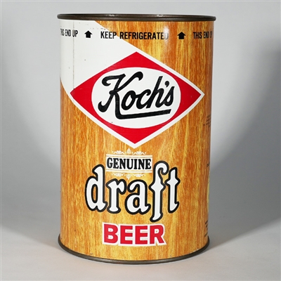 Kochs Genuine Draft Beer Gallon Can 245-9