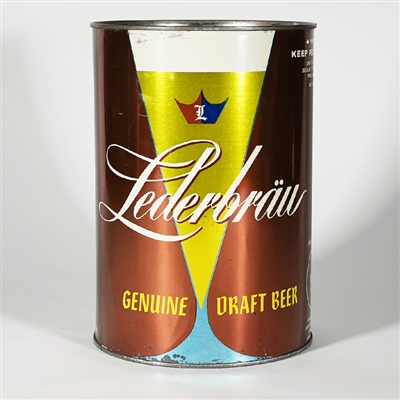 Lederbrau Genuine Draft Beer Gallon Can 