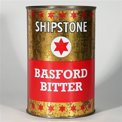 Shipstone Basford Bitter Large Flat Top Can 