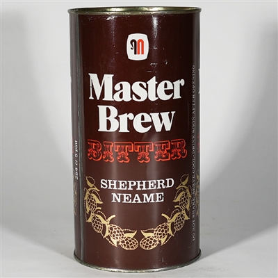 Master Brew Bitter Shepherd Neame White Letter Large 