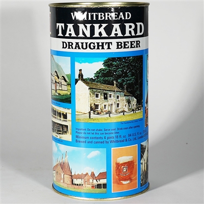 Whitbread Tankard Draught Beer Large Flat Top 