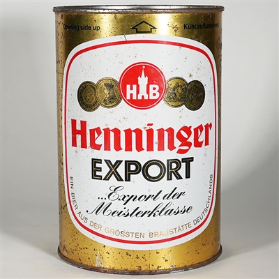 Henninger Export Meisterklasse Large Can 