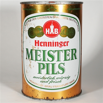 Henninger Meister Pils Large Can 