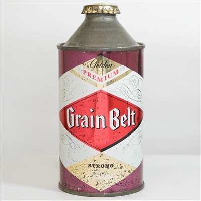 Grain Belt GOLDEN STRONG Beer Cone Top 167-23