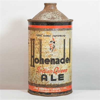 Hohenadel Indian Queen Ale Quart 212-3