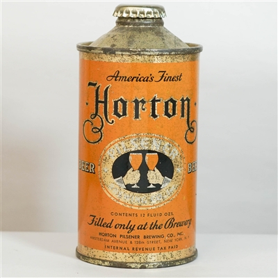 Hortons Beer Cone Top 169-15