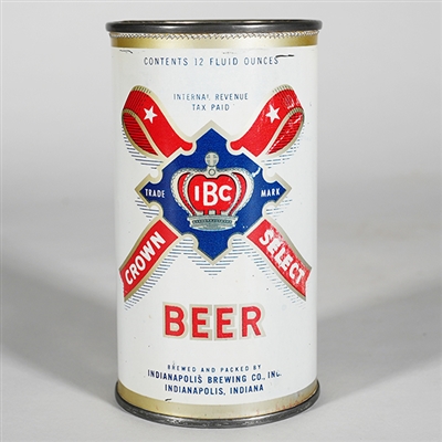 IBC Crown Select Beer Flat Top 84-37