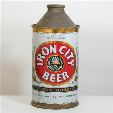 Iron City Beer Cone Top 170-3