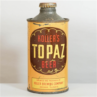 Kollers Topaz Beer Cone Top 172-3