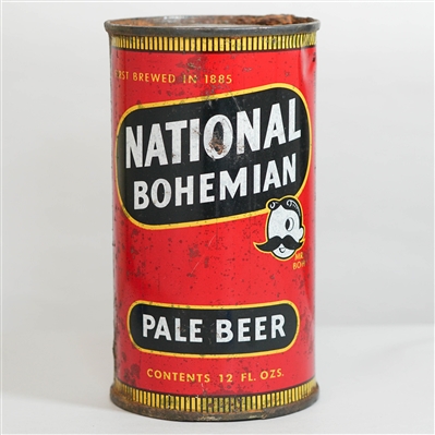 National Bohemian Light Beer Flat Top 102-6