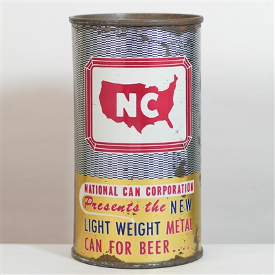 National Can Corporation Flat Top 