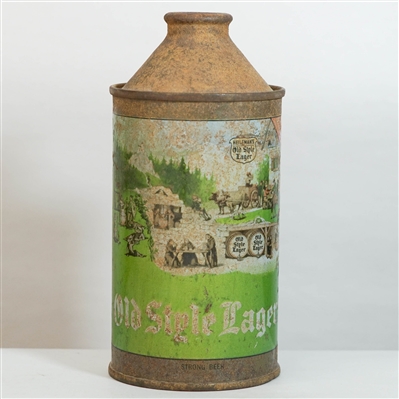 Old Style Lager Cone Top STRONG BEER 177-31