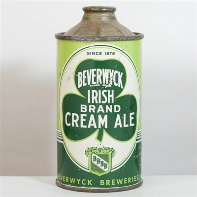 Beverwyck Irish Cream Ale Cone Top 152-5