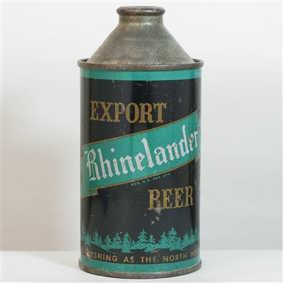 Rhinelander Export Beer Cone Top 181-31