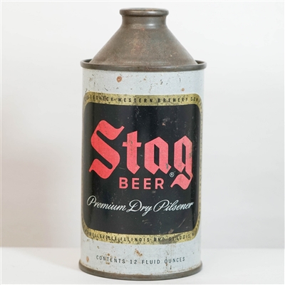 Stag Beer Cone Top 
