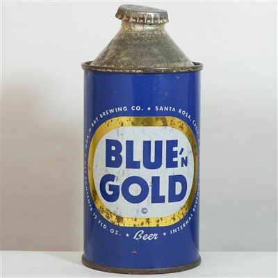 Blue N Gold Beer Cone Top 153-30