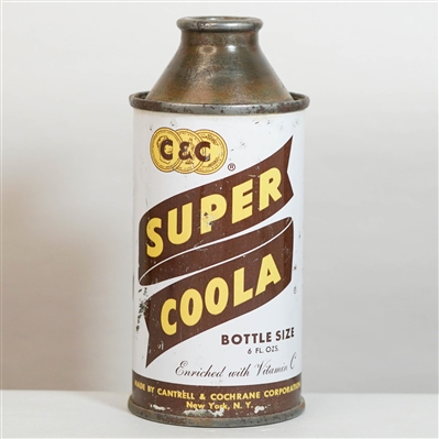 Super Coola 6 oz Cone Top Can 