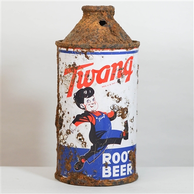 Twang Root Beer Cone Top 