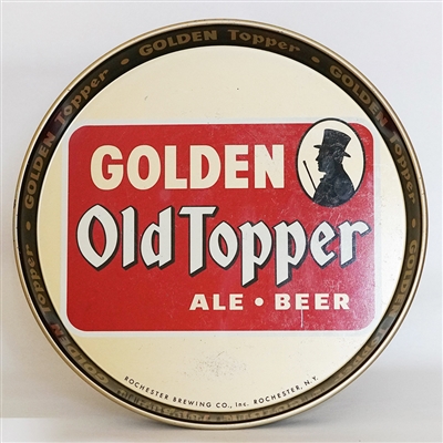 Old Topper Golden Ale Beer Tray 