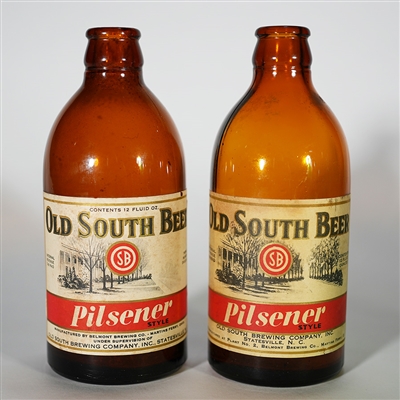 Old South Brewing Beer Bottles 