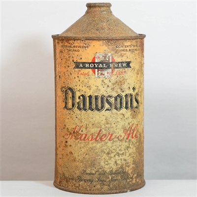 Dawsons Master Ale Quart 206-9