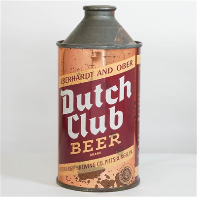 Dutch Club Beer Cone Top 160-7