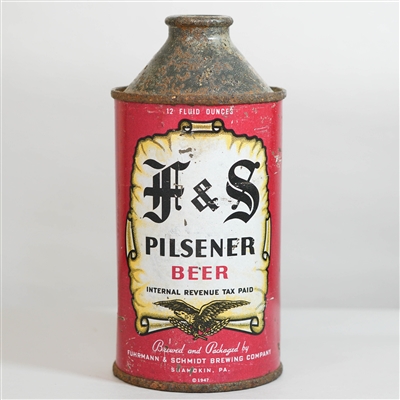 F&S Pilsner Cone Top 164-9