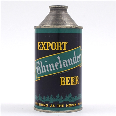 Rheinlander Export Beer Cone Top NON IRTP 181-31