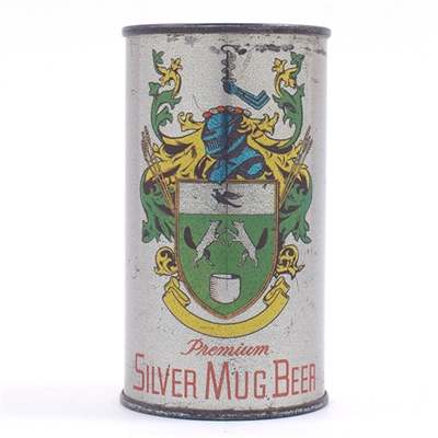 Silver Mug Beer Flat Top 134-16