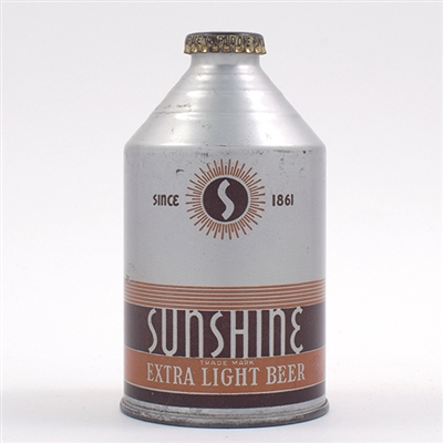 Sunshine Beer Crowntainer Cone Top NON IRTP 199-9