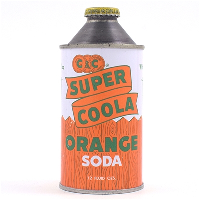 Super Coola C and C Orange Soda Cone Top