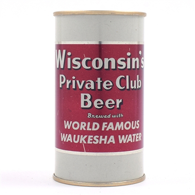 Wisconsins Private Club Beer Flat Top FOX HEAD 146-31