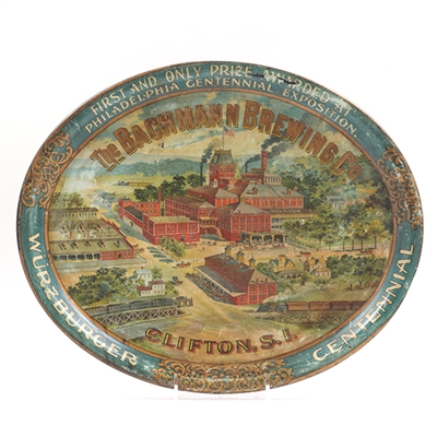 Bachmann Brewing Co Pre-Prohibition Serving Tray