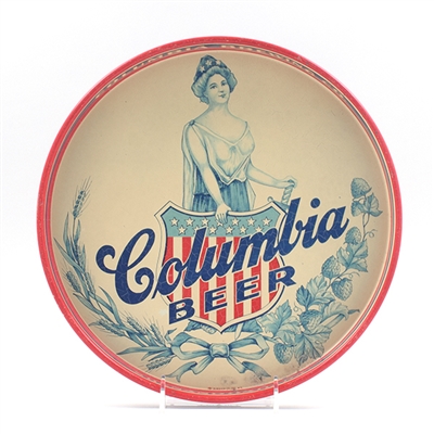 Columbia Beer Pre-Prohibition Serving Tray