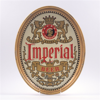 Imperial Beer Oval Serving Tray