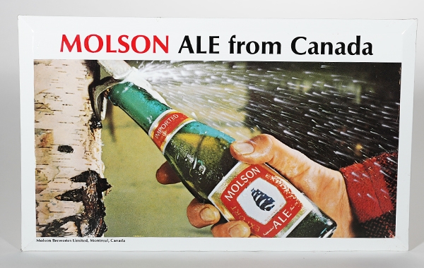 Molson Breweries Ale Canada TOC Sign