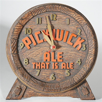 Pickwick Ale Clock