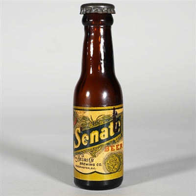 Chr. Heurich Senate Beer Mini Bottle Salt Pepper Shaker