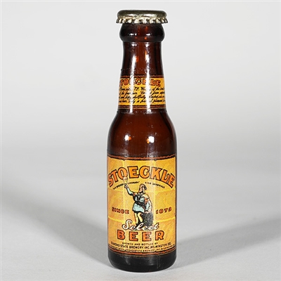 Diamond State Brewery Stoeckle Mini Beer Bottle Salt Pepper Shaker