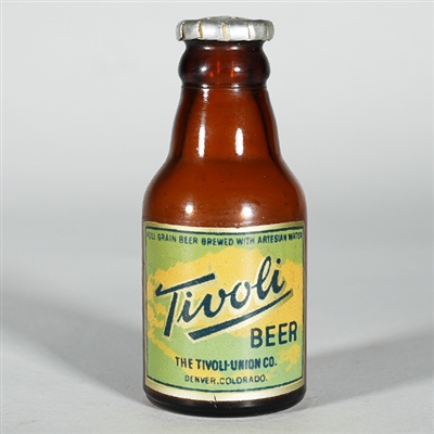 Tivoli Union Mini Steinie Beer Bottle