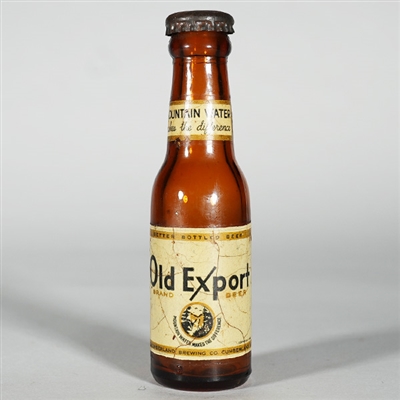 Cumberland Brewing Old Export Mini Beer Bottle