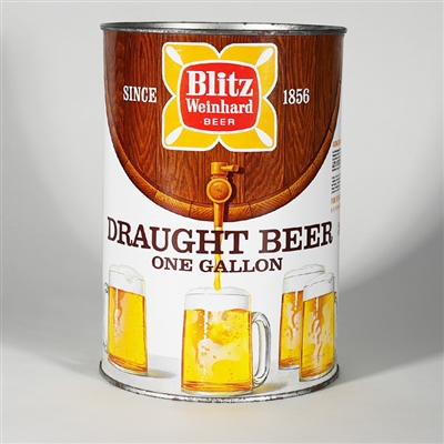 Blitz Weinhard Draught Beer Gallon Can 244-4
