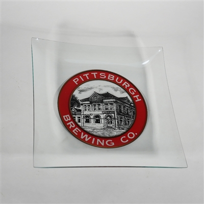 Pittsburgh Brewing Glass Plate 