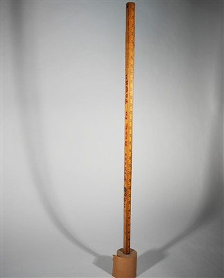 Duquesne Pilsener Wooden Advertising Cane and Yard Stick 