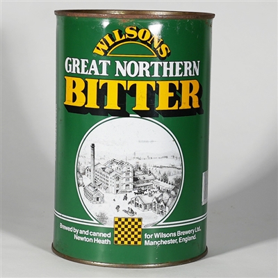 Wilsons Great Northern Bitter Large Flat Top Can 