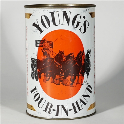 Youngs Four in Hand Large Flat Top Can 