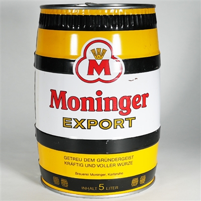 Moninger Export Yellow Large Can 