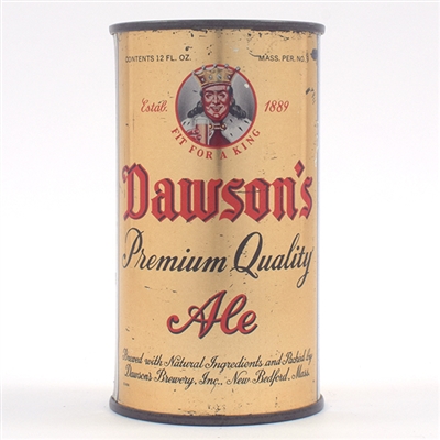 Dawsons Premium Quality Ale NON-IRTP Flat Top 53-7